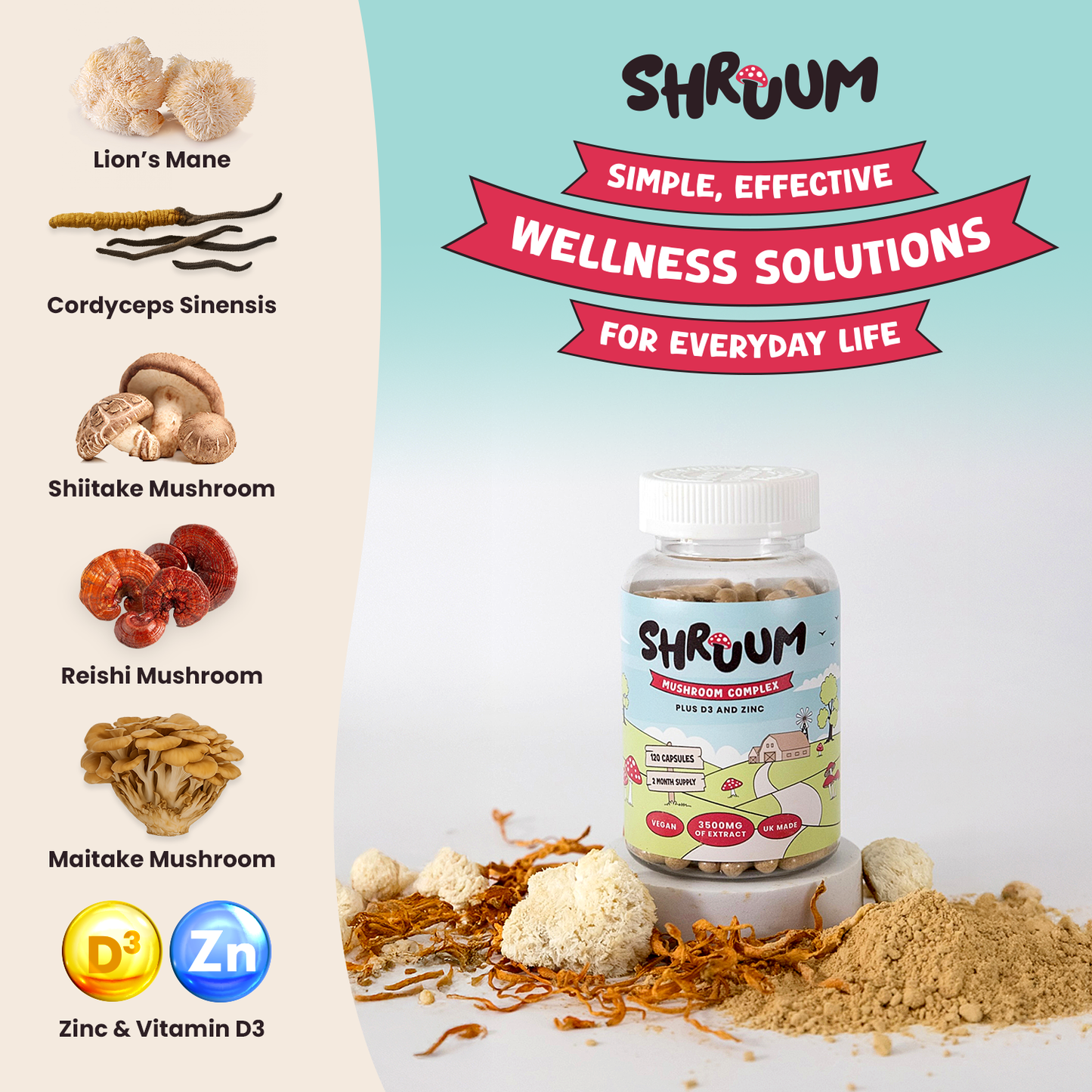 Mushroom Complex Capsules
