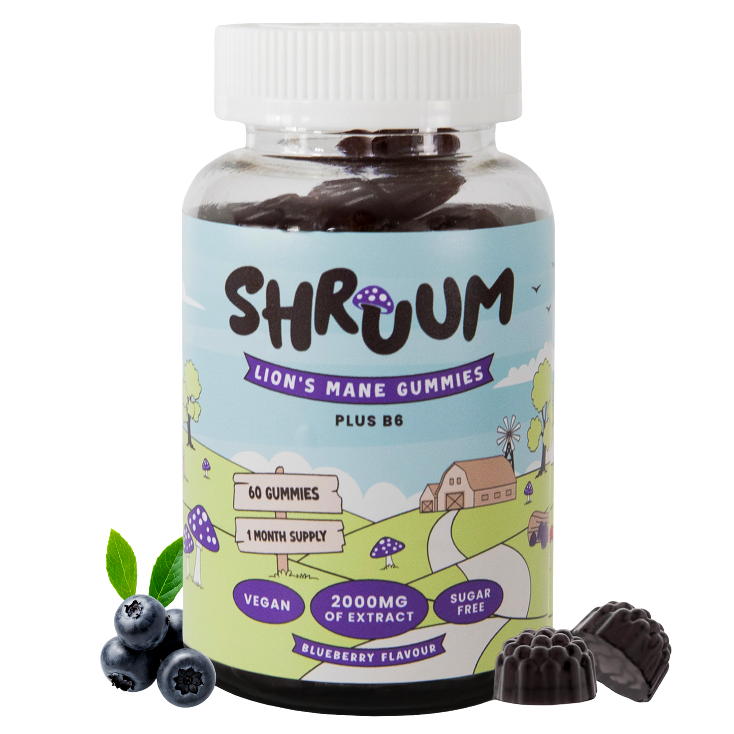 Shruum Lions Mane Gummies